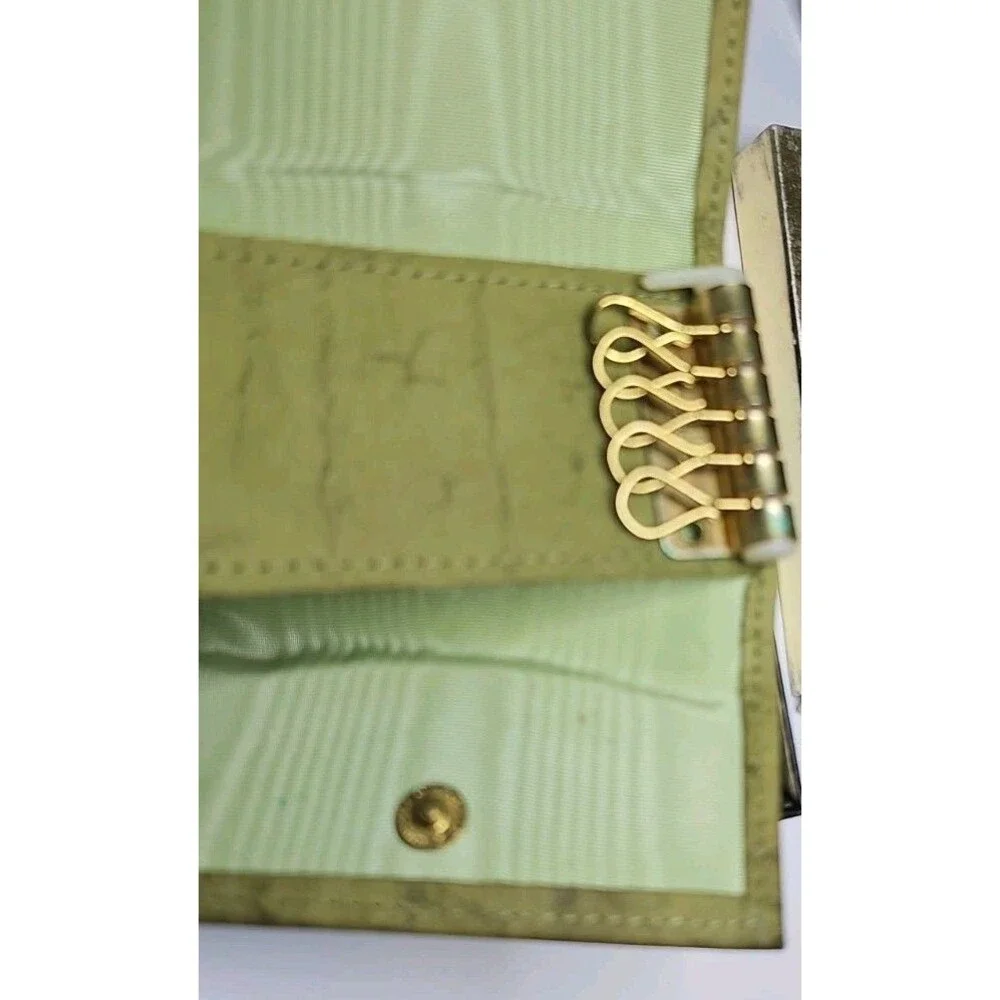 Vintage Rolfs Positive Lock Cowhide Key Kaddy Case LEATHER NEW